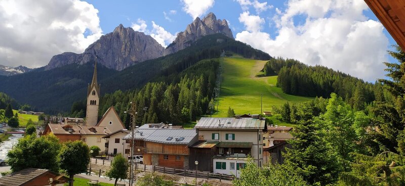 vista dalla casa